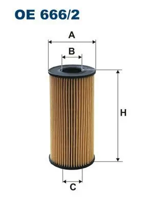 Ölfilter FILTRON OE 666/2