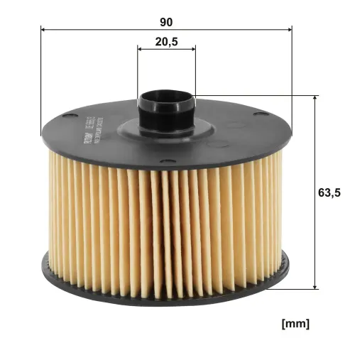 Ölfilter FILTRON OE 666/3 Bild Ölfilter FILTRON OE 666/3