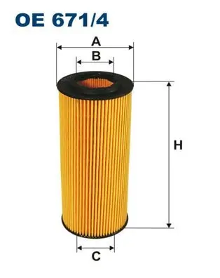 Ölfilter FILTRON OE 671/4 Bild Ölfilter FILTRON OE 671/4