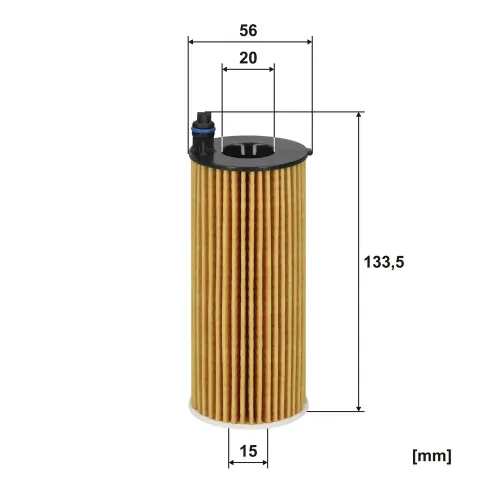 Ölfilter FILTRON OE 672/7A Bild Ölfilter FILTRON OE 672/7A