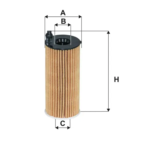 Ölfilter FILTRON OE 672/7A Bild Ölfilter FILTRON OE 672/7A