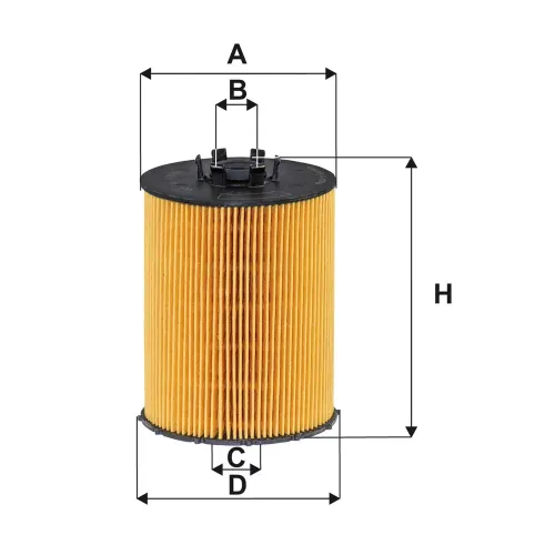 Ölfilter FILTRON OE 672/8 Bild Ölfilter FILTRON OE 672/8