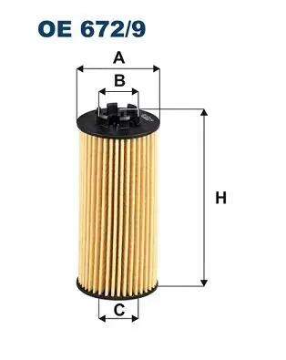 Ölfilter FILTRON OE 672/9