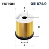 Ölfilter FILTRON OE 674/9