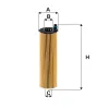 Ölfilter FILTRON OE 677/6A Bild Ölfilter FILTRON OE 677/6A
