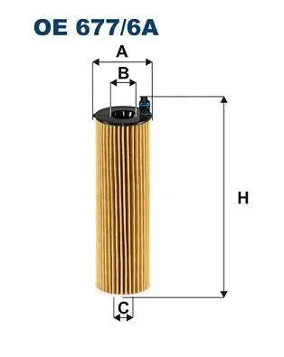 Ölfilter FILTRON OE 677/6A