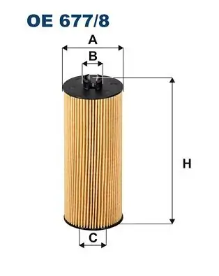 Ölfilter FILTRON OE 677/8