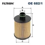 Ölfilter FILTRON OE 682/1