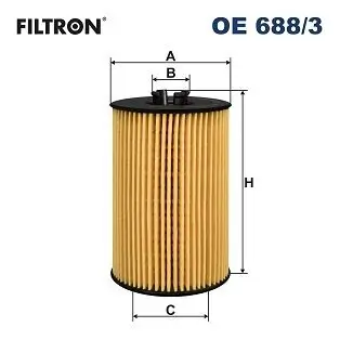 Ölfilter FILTRON OE 688/3