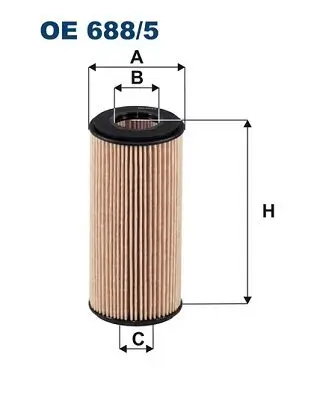 Ölfilter FILTRON OE 688/5