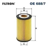 Ölfilter FILTRON OE 688/7