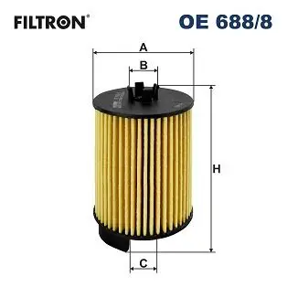 Ölfilter FILTRON OE 688/8
