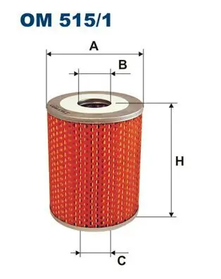 Ölfilter FILTRON OM 515/1