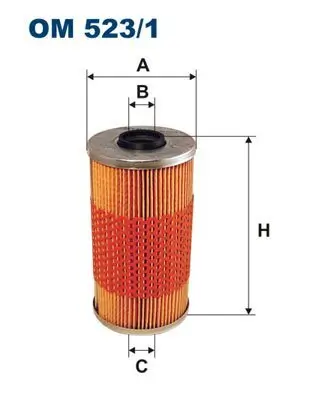 Ölfilter FILTRON OM 523/1