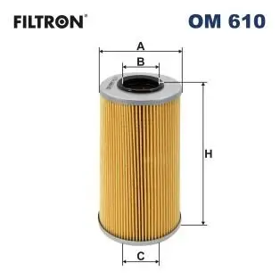 Ölfilter FILTRON OM 610 Bild Ölfilter FILTRON OM 610