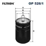 Ölfilter FILTRON OP 526/1