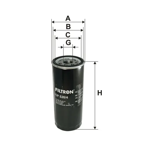 Ölfilter FILTRON OP 526/4 Bild Ölfilter FILTRON OP 526/4
