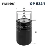 Ölfilter FILTRON OP 532/1