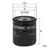 Ölfilter FILTRON OP 532/2 Bild Ölfilter FILTRON OP 532/2