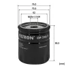 Ölfilter FILTRON OP 540/3 Bild Ölfilter FILTRON OP 540/3