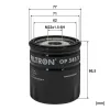 Ölfilter FILTRON OP 543/2 Bild Ölfilter FILTRON OP 543/2