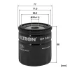 Ölfilter FILTRON OP 546/2 Bild Ölfilter FILTRON OP 546/2