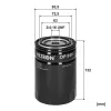 Ölfilter FILTRON OP 549 Bild Ölfilter FILTRON OP 549