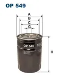 Ölfilter FILTRON OP 549