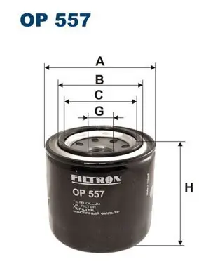 Ölfilter FILTRON OP 557