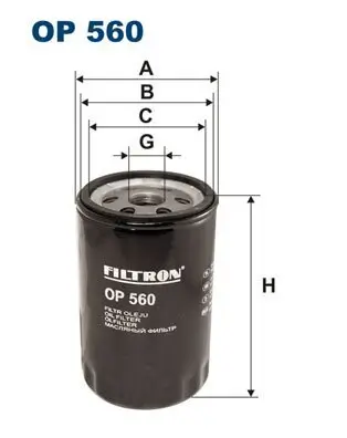 Ölfilter FILTRON OP 560
