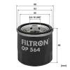 Ölfilter FILTRON OP 564 Bild Ölfilter FILTRON OP 564