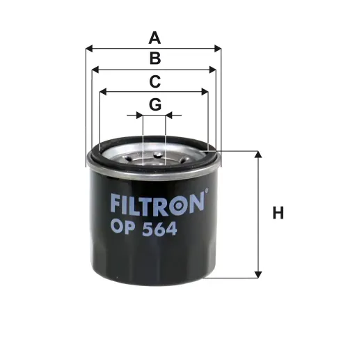 Ölfilter FILTRON OP 564 Bild Ölfilter FILTRON OP 564