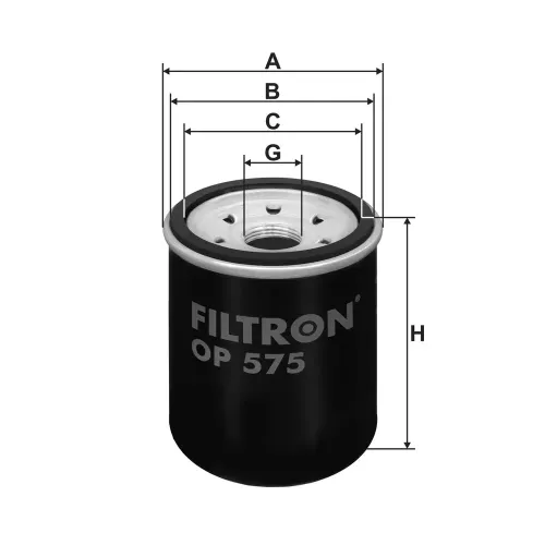 Ölfilter FILTRON OP 575 Bild Ölfilter FILTRON OP 575