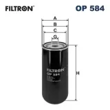 Ölfilter FILTRON OP 584
