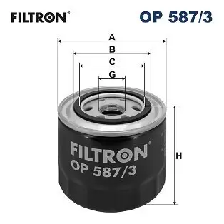 Ölfilter FILTRON OP 587/3 Bild Ölfilter FILTRON OP 587/3