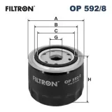 Ölfilter FILTRON OP 592/8