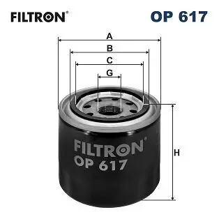 Ölfilter FILTRON OP 617 Bild Ölfilter FILTRON OP 617