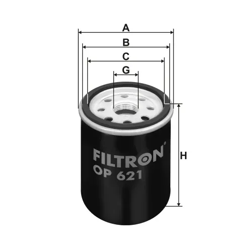 Ölfilter FILTRON OP 621 Bild Ölfilter FILTRON OP 621