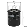 Ölfilter FILTRON OP 629 Bild Ölfilter FILTRON OP 629