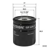Ölfilter FILTRON OP 629/2 Bild Ölfilter FILTRON OP 629/2