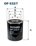 Ölfilter FILTRON OP 632/7