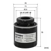 Ölfilter FILTRON OP 641/1 Bild Ölfilter FILTRON OP 641/1