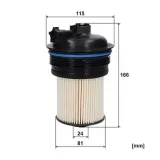 Kraftstofffilter FILTRON PE 815/9