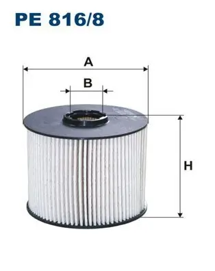 Kraftstofffilter FILTRON PE 816/8