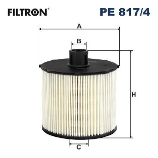 Kraftstofffilter FILTRON PE 817/4