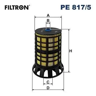 Kraftstofffilter FILTRON PE 817/5