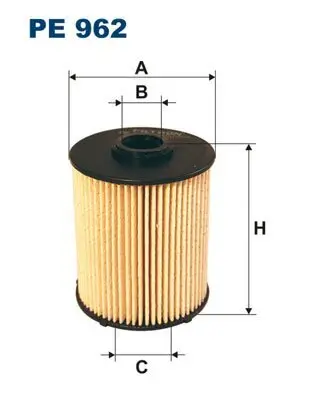 Kraftstofffilter FILTRON PE 962 Bild Kraftstofffilter FILTRON PE 962