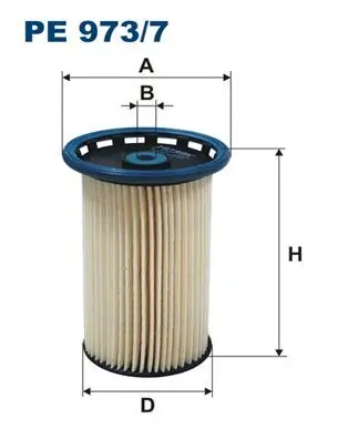 Kraftstofffilter FILTRON PE 973/7 Bild Kraftstofffilter FILTRON PE 973/7