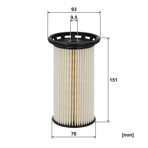 Kraftstofffilter FILTRON PE 973/9 Bild Kraftstofffilter FILTRON PE 973/9