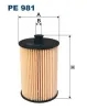Kraftstofffilter FILTRON PE 981